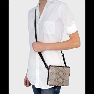 49 Square Miles Manuella small leather crossbody.